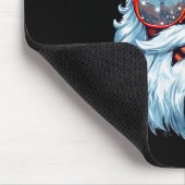 Santa Claus Xmas Merry Christmas Navidad Winter Ho Mousepad (Ecke)