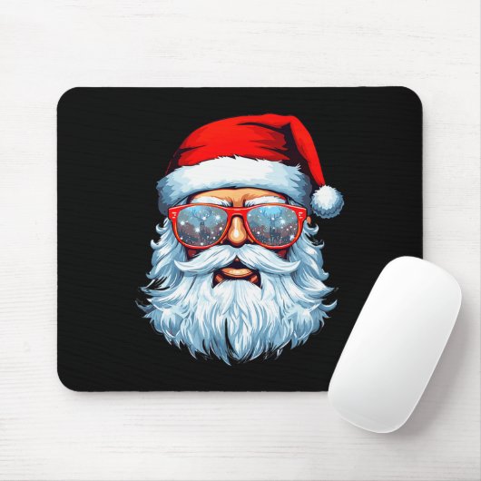 Santa Claus Xmas Merry Christmas Navidad Winter Ho Mousepad (Mit Mouse)