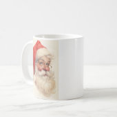 Santa Claus zeichnend Kaffeetasse (Vorderseite Links)