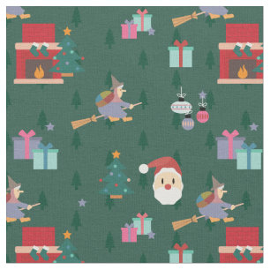 Santa claus ziana stoff