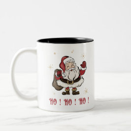 Santa Claus Zweifarbige Tasse