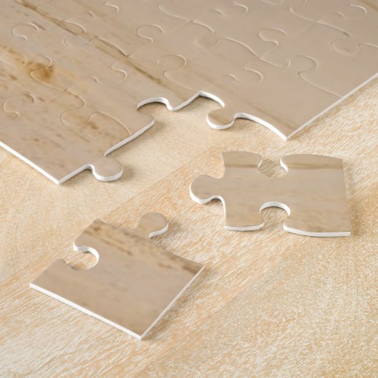 Santa Clause am Strand Warmest wünscht einen sonni Puzzle (Seite)