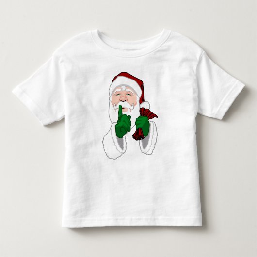 Santa Clause Baby Shirt Spaß Kleinkind Santa T - S (Vorderseite)