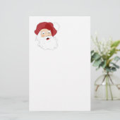 Santa Clause Briefpapier (Stehend Vorderseite)
