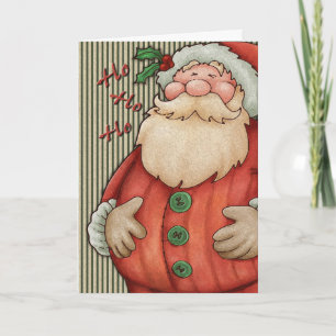 Santa Clause Card Feiertagskarte