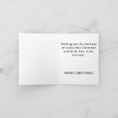 Santa Clause Cards Weihnachtsgrußkarte Feiertagskarte (Innenseite)