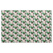 Santa Clause Fabric Weihnachtsstoffe Custom Stoff (Fat Quarter (45,7 x 55,9 cm))