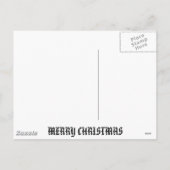 SANTA CLAUSE FEIERTAGSPOSTKARTE (Rückseite)