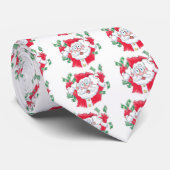Santa Clause Geld verschenken Krawatte (Gerollt)