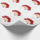 Santa Clause Geschenkpapier (Ecke)