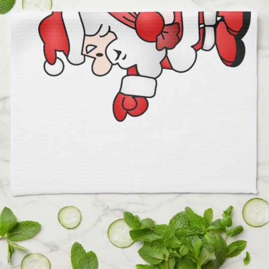 Santa Clause Handtuch (Gefaltet)