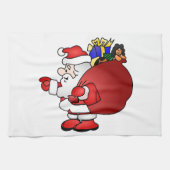 Santa Clause Handtuch (Horizontal)
