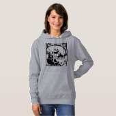 Santa clause hoodie for women (Vorne ganz)