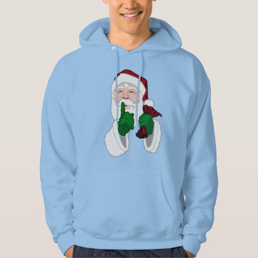 Santa Clause Hoodie Sweatshirt Santa Sweatshirts (Vorderseite)