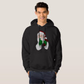 Santa Clause Hoodie Sweatshirt Santa Sweatshirts (Vorne ganz)