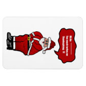 Santa Clause/In viel Türkei Magnet (Horizontal)
