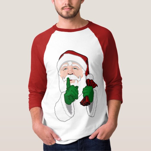 Santa Clause Jersey Shirt Festive Santa Shirt (Vorderseite)