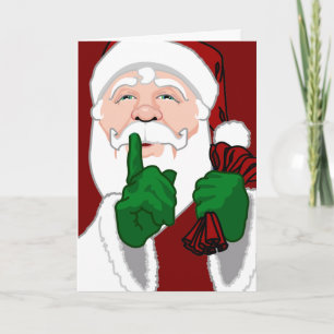 Santa Clause Karten Custom Christmas Grußkarte