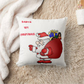 Santa Clause Kissen (Decke)