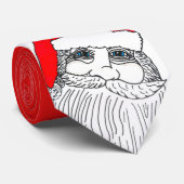 SANTA CLAUSE Krawatte (Gerollt)
