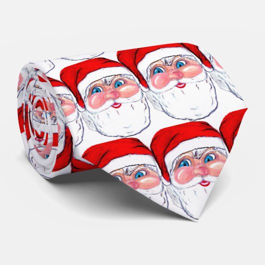 SANTA CLAUSE Krawatte (Gerollt)