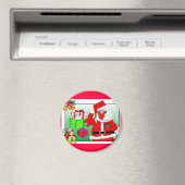 Santa Clause Magnet (In Situ (Geschirrspüler))