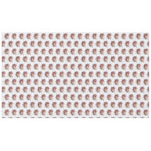 Santa Clause mit einem Rentier, der seinen Schlitt Tischdecke (Vorderseite (Horizontal))