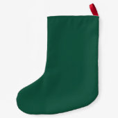 Santa Clause mit Geschenken Kleiner Weihnachtsstrumpf (Rückseite)
