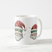 Santa Clause mit Red Green Hat Weihnachten Kaffeetasse (VorderseiteRechts)
