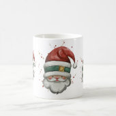 Santa Clause mit Red Green Hat Weihnachten Kaffeetasse (Mittel)