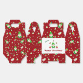 Santa Clause-Muster Geschenkschachtel (Ungeklappt)