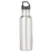 Santa Clause Nordpol Heiße Schokolade Edelstahlflasche (Rückseite)