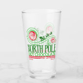 Santa Clause Nordpol Heiße Schokolade Glas (Vorderseite)