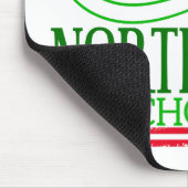 Santa Clause Nordpol Heiße Schokolade Mousepad (Ecke)