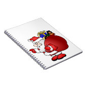 Santa Clause Notizblock (Rechte Seite)
