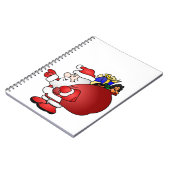 Santa Clause Notizblock (Linke Seite)
