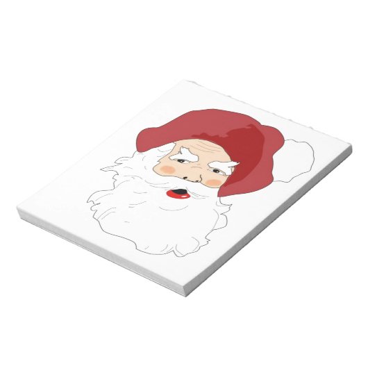 Santa Clause Notizblock (Rotiert)