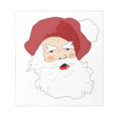 Santa Clause Notizblock (Vorderseite)