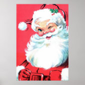 Santa Clause Poster Wall Art and Christmas (Vorne)