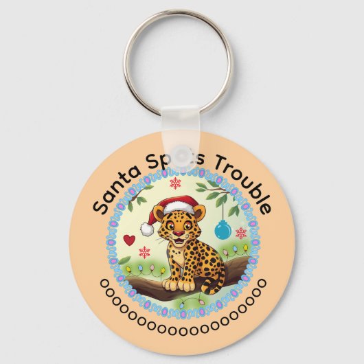 Santa Clause Schlüsselanhänger (Vorderseite)