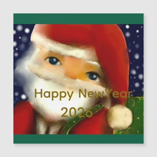 Santa Clause Serie Magnetkarte (Vorderseite)