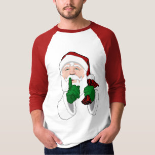 Santa Clause Shirts Spaß Womens Santa T - Shirt