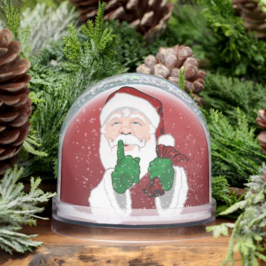 Santa Clause Snow Globe Custom Christmas Snowglobe Schneekugeln (Winter)