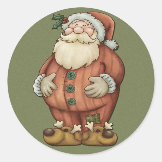 Santa Clause Stickers (Vorderseite)