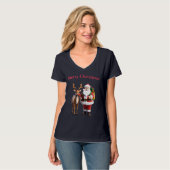 Santa Clause T-Shirt (Vorderseite Vollansicht)
