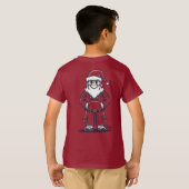 Santa Clause T-Shirt (Schwarz voll)