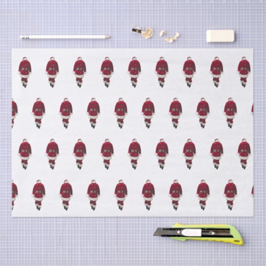 Santa Clause Tissue Paper Seidenpapier (Handwerk)