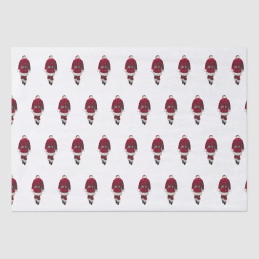 Santa Clause Tissue Paper Seidenpapier (Vorderseite)