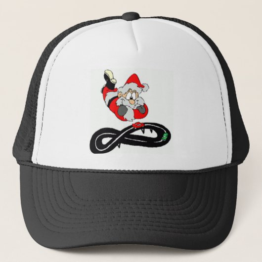 Santa Clause Truckerkappe (Vorderseite)