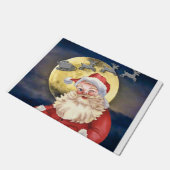 Santa Clause und Reindeer Fußmatte (Schrägansicht)